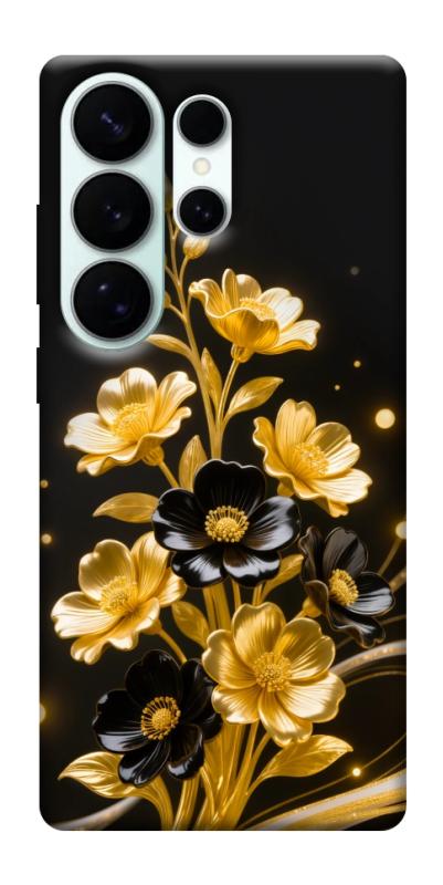 Чехол itsPrint Golden shine для Samsung Galaxy S26 Ultra, цветы, купить оптом с доставкой