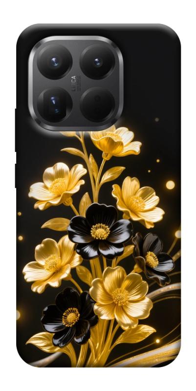 Чехол itsPrint Golden shine для Xiaomi 15T Pro, цветы, купить оптом с доставкой