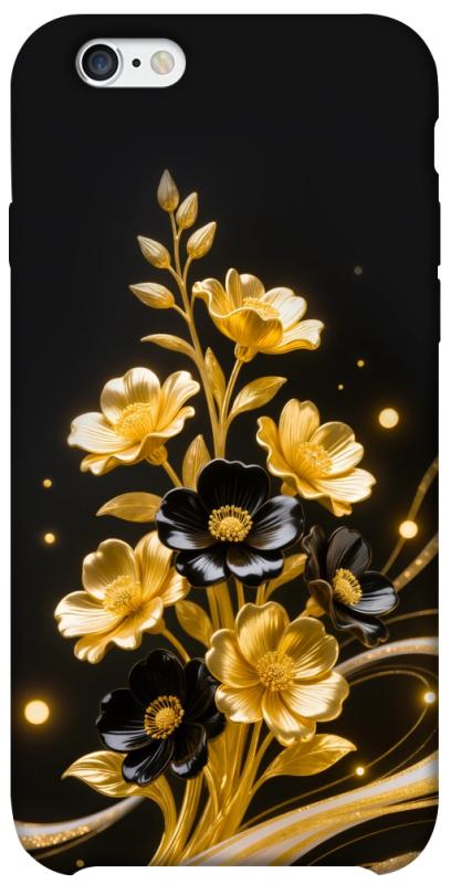 Чехол itsPrint Golden shine для Apple iPhone 6/6s (4.7"), цветы, купить оптом с доставкой
