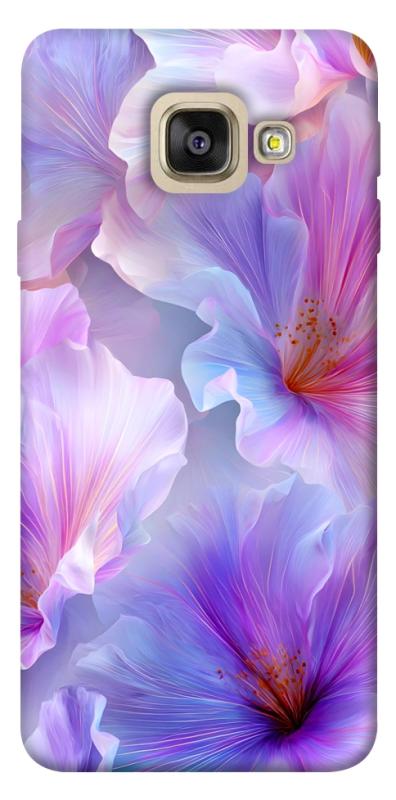 Чехол itsPrint Light purple для Samsung A520 Galaxy A5 (2017), цветы, купить оптом с доставкой