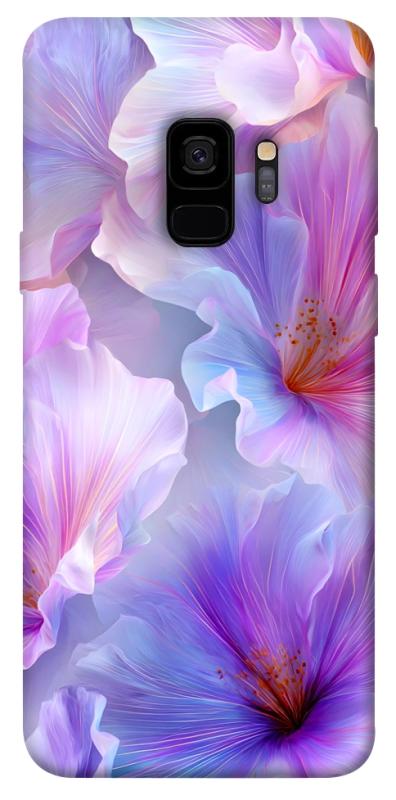 Чохол itsPrint Light purple для Samsung Galaxy S9, квіти, купити оптом з доставкою