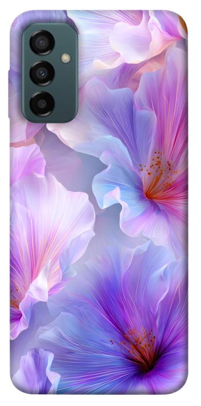 Чехол itsPrint Light purple для Samsung Galaxy M23 5G, цветы, купить оптом с доставкой