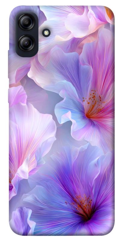 Чохол itsPrint Light purple для Samsung Galaxy A04e, квіти, купити оптом з доставкою