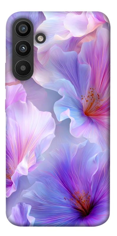 Чехол itsPrint Light purple для Samsung Galaxy A34 5G, цветы, купить оптом с доставкой