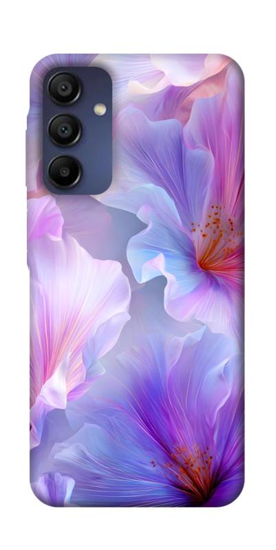Чехол itsPrint Light purple для Samsung Galaxy A16 5G, цветы, купить оптом с доставкой