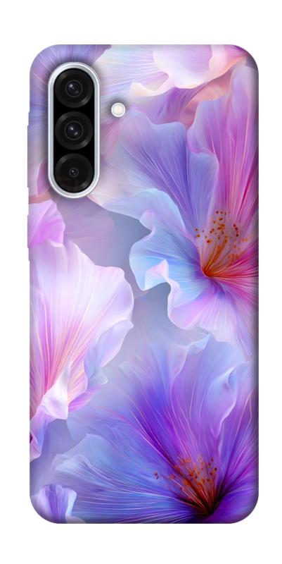 Чехол itsPrint Light purple для Samsung Galaxy A36 5G, цветы, купить оптом с доставкой