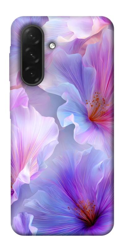 Чехол itsPrint Light purple для Samsung Galaxy A26 5G, цветы, купить оптом с доставкой