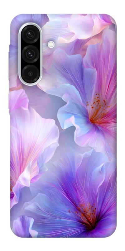 Чехол itsPrint Light purple для Samsung Galaxy A56 5G, цветы, купить оптом с доставкой
