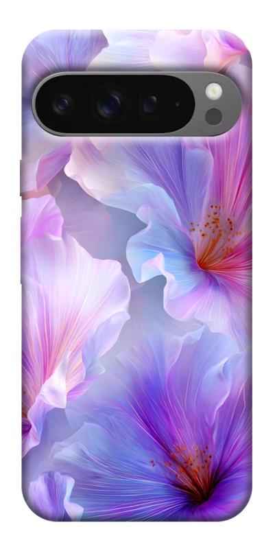 Чехол itsPrint Light purple для Google Pixel 10 Pro XL, цветы, купить оптом с доставкой