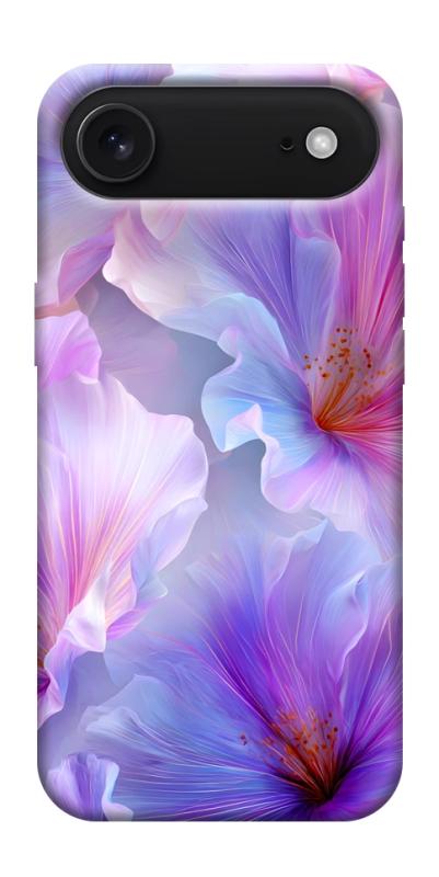 Чехол itsPrint Light purple для Apple iPhone 17 Air (6.5"), цветы, купить оптом с доставкой