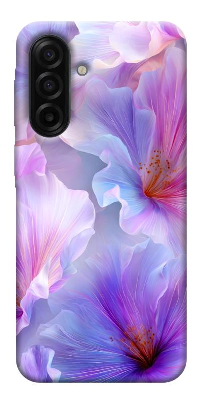Чехол itsPrint Light purple для Samsung Galaxy A17 5G/4G, цветы, купить оптом с доставкой