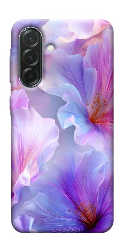 Чохол itsPrint Light purple для Samsung Galaxy A37 5G, квіти, купити оптом з доставкою