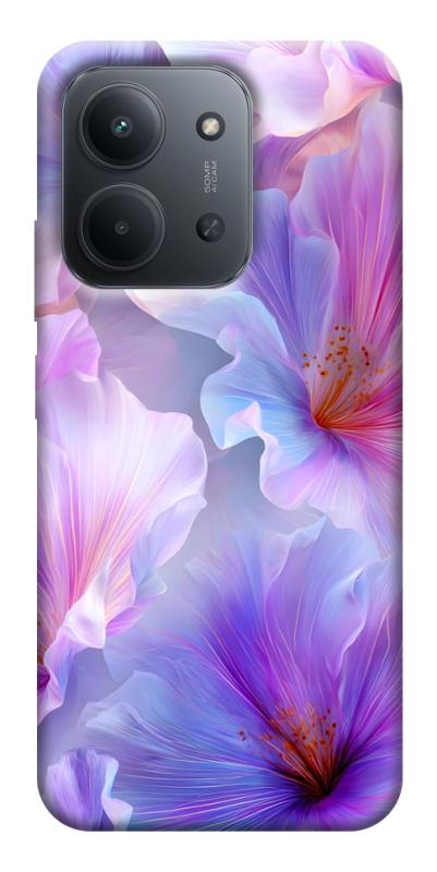 Чехол itsPrint Light purple для Xiaomi Redmi 15C (EU), цветы, купить оптом с доставкой