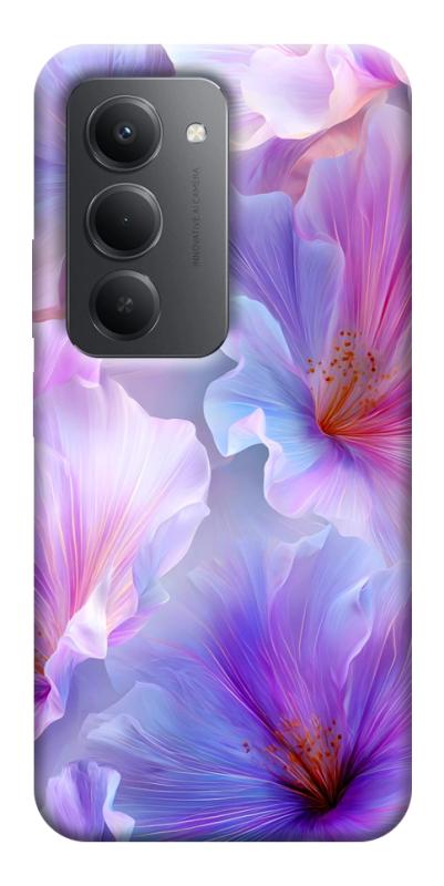 Чехол itsPrint Light purple для Xiaomi Redmi 15 (EU), цветы, купить оптом с доставкой