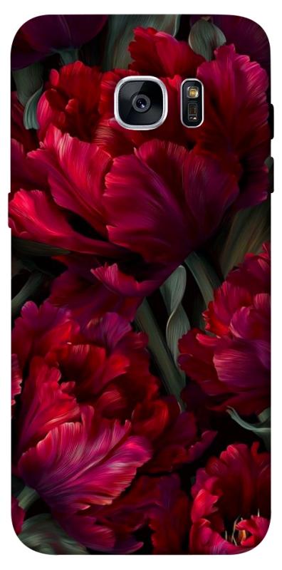 Чехол itsPrint Passion flower для Samsung G935F Galaxy S7 Edge, цветы, купить оптом с доставкой
