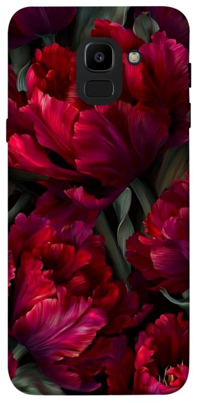 Чехол itsPrint Passion flower для Samsung J600F Galaxy J6 (2018), цветы, купить оптом с доставкой