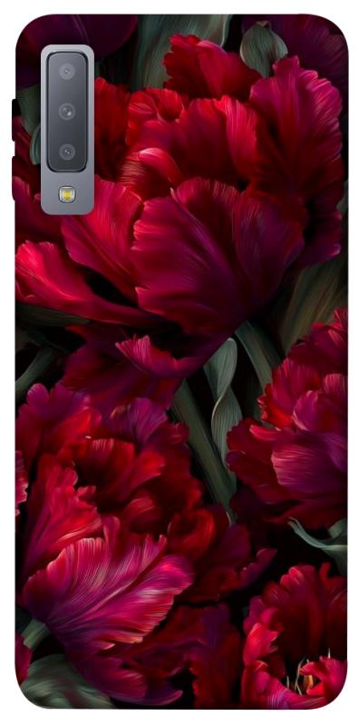 Чехол itsPrint Passion flower для Samsung A750 Galaxy A7 (2018), цветы, купить оптом с доставкой