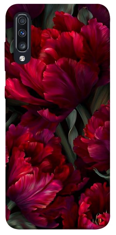 Чехол itsPrint Passion flower для Samsung Galaxy A70 (A705F), цветы, купить оптом с доставкой