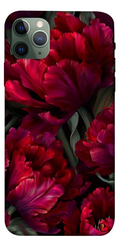 Чехол itsPrint Passion flower для Apple iPhone 11 Pro Max (6.5"), цветы, купить оптом с доставкой