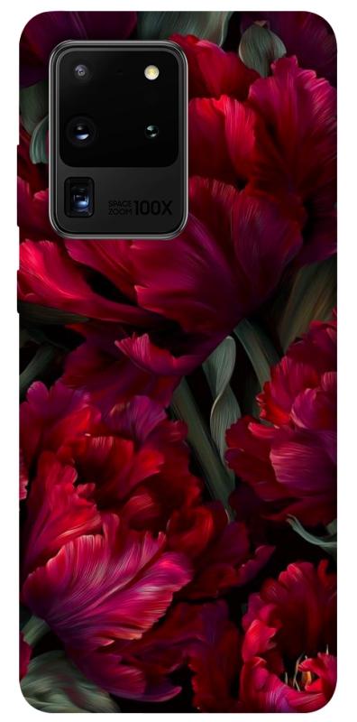 Чехол itsPrint Passion flower для Samsung Galaxy S20 Ultra, цветы, купить оптом с доставкой