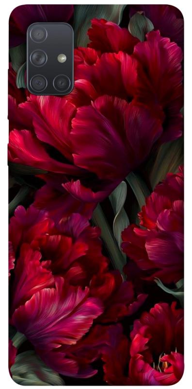 Чехол itsPrint Passion flower для Samsung Galaxy A71, цветы, купить оптом с доставкой