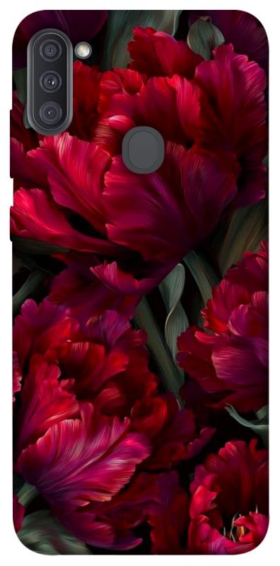 Чехол itsPrint Passion flower для Samsung Galaxy A11, цветы, купить оптом с доставкой