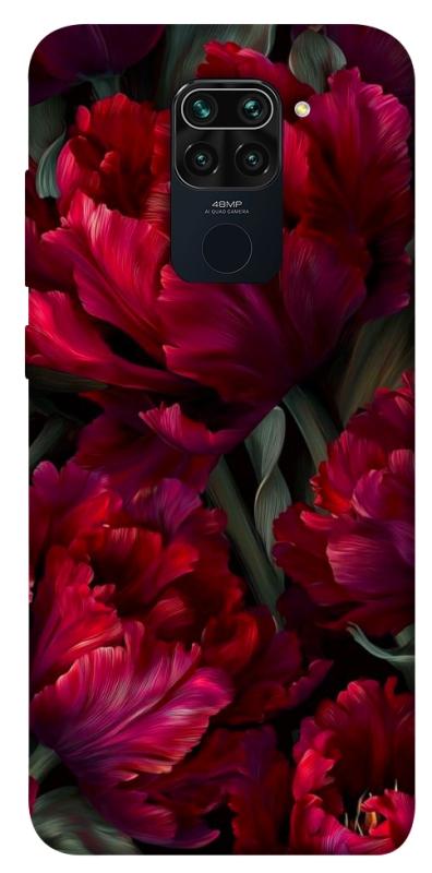 Чехол itsPrint Passion flower для Xiaomi Redmi Note 9 / Redmi 10X, цветы, купить оптом с доставкой