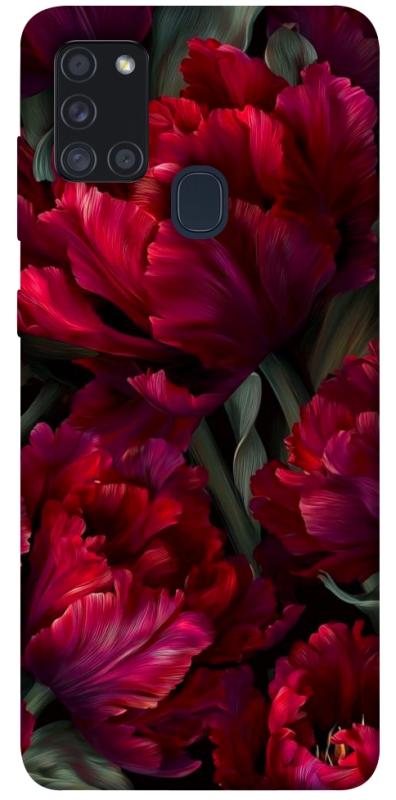 Чехол itsPrint Passion flower для Samsung Galaxy A21s, цветы, купить оптом с доставкой