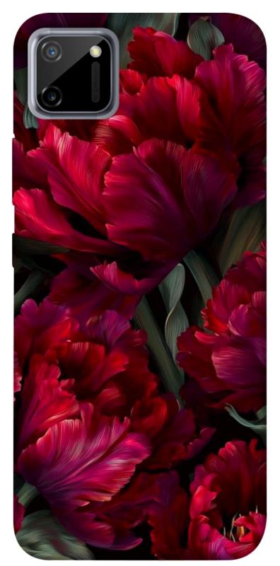 Чехол itsPrint Passion flower для Realme C11, цветы, купить оптом с доставкой
