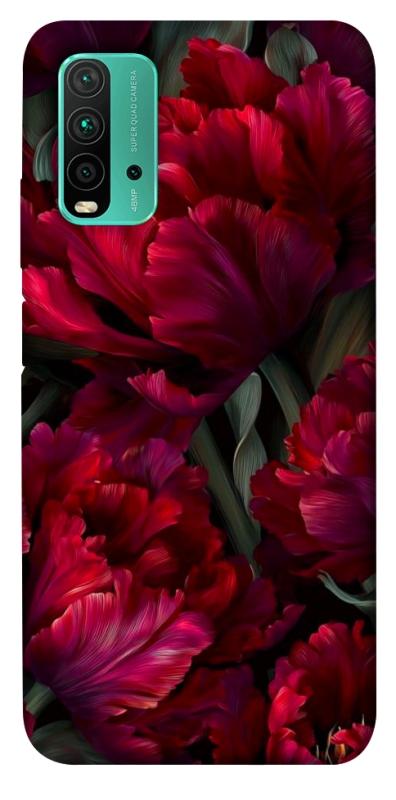 Чехол itsPrint Passion flower для Xiaomi Redmi Note 9 4G / Redmi 9 Power / Redmi 9T, цветы, купить оптом с доставкой