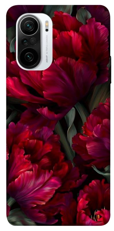Чохол itsPrint Passion flower для Xiaomi Redmi K40 / K40 Pro / K40 Pro+ / Poco F3, квіти, купити оптом з доставкою