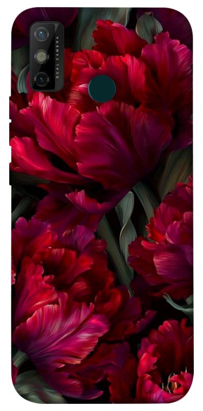 Чехол itsPrint Passion flower для TECNO Spark 6 Go, цветы, купить оптом с доставкой