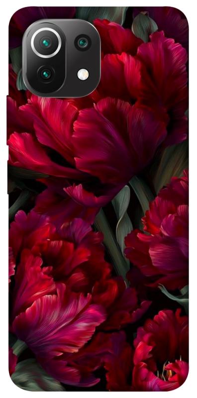 Чехол itsPrint Passion flower для Xiaomi Mi 11 Lite, цветы, купить оптом с доставкой
