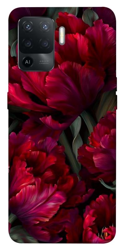 Чехол itsPrint Passion flower для Oppo Reno 5 Lite, цветы, купить оптом с доставкой