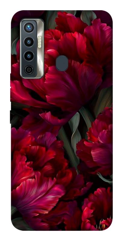 Чехол itsPrint Passion flower для TECNO Camon 17 Pro, цветы, купить оптом с доставкой