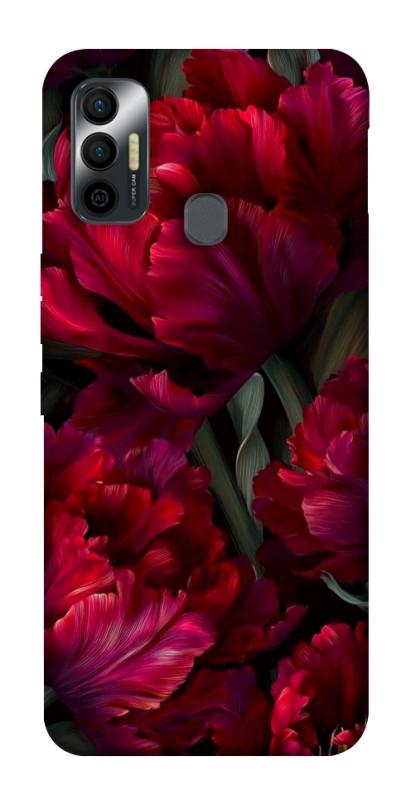 Чехол itsPrint Passion flower для TECNO Spark 7, цветы, купить оптом с доставкой