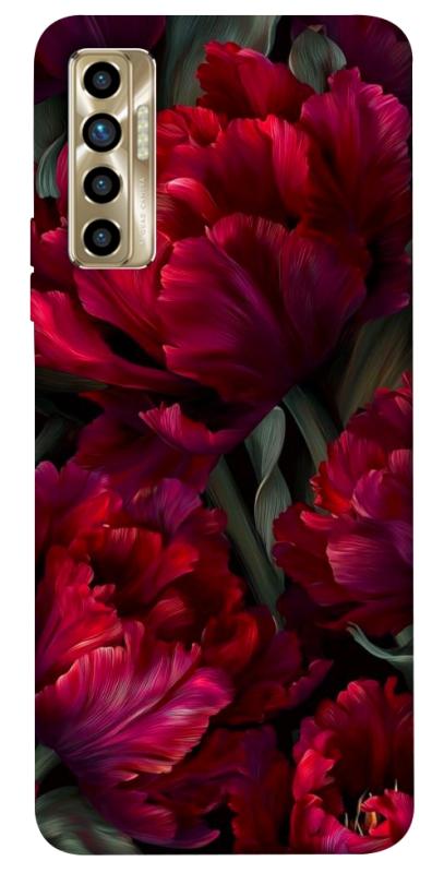 Чехол itsPrint Passion flower для TECNO Camon 17P, цветы, купить оптом с доставкой