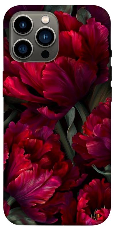 Чехол itsPrint Passion flower для Apple iPhone 13 Pro Max (6.7"), цветы, купить оптом с доставкой