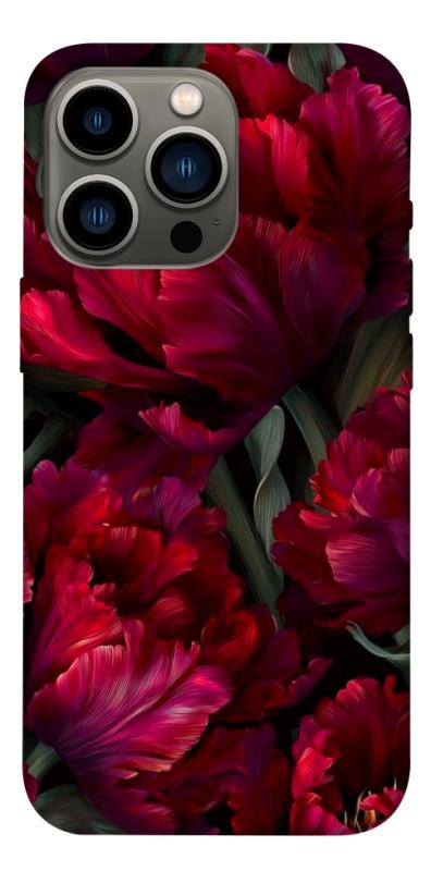 Чехол itsPrint Passion flower для Apple iPhone 13 Pro (6.1"), цветы, купить оптом с доставкой