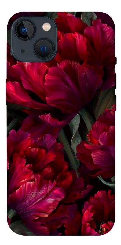 Чехол itsPrint Passion flower для Apple iPhone 13 (6.1"), цветы, купить оптом с доставкой