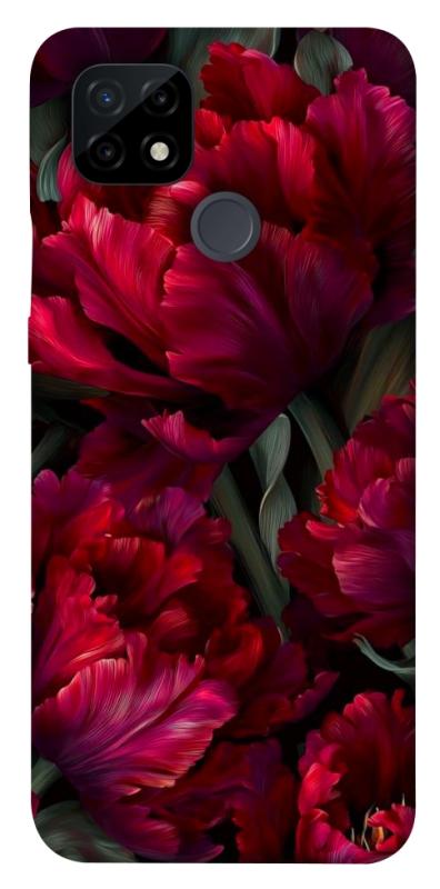 Чехол itsPrint Passion flower для Realme C21, цветы, купить оптом с доставкой