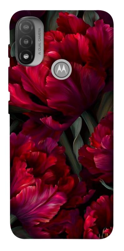 Чохол itsPrint Passion flower для Motorola Moto E20, квіти, купити оптом з доставкою