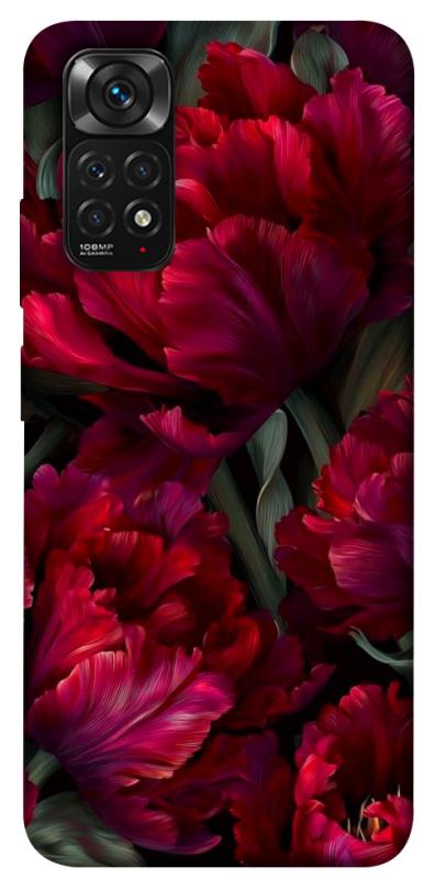 Чехол itsPrint Passion flower для Xiaomi Redmi Note 11 (Global) / Note 11S, цветы, купить оптом с доставкой