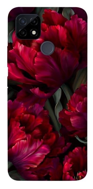 Чехол itsPrint Passion flower для Realme C12, цветы, купить оптом с доставкой