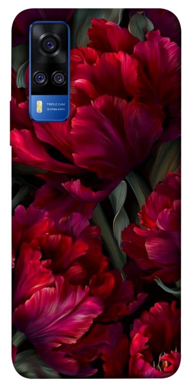 Чехол itsPrint Passion flower для Vivo Y51a, цветы, купить оптом с доставкой