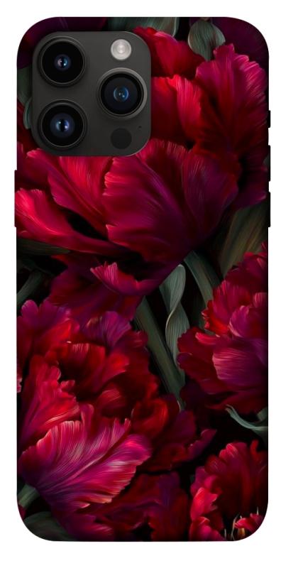 Чехол itsPrint Passion flower для Apple iPhone 14 Pro Max (6.7"), цветы, купить оптом с доставкой