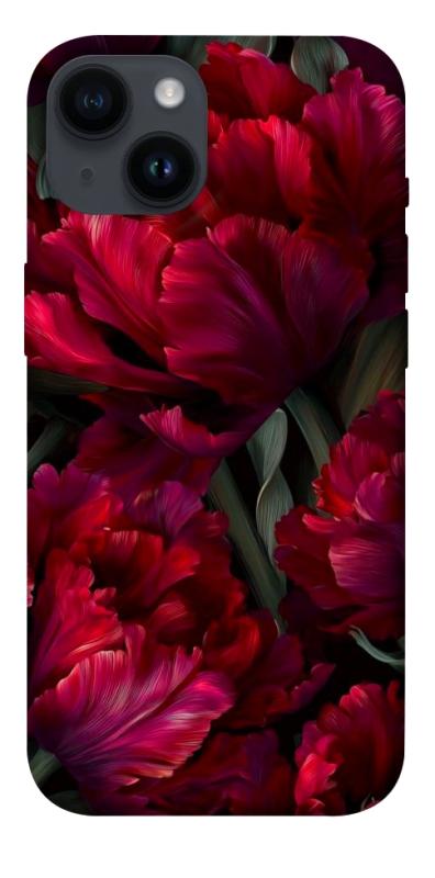 Чехол itsPrint Passion flower для Apple iPhone 14 (6.1"), цветы, купить оптом с доставкой
