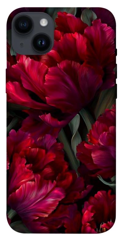 Чехол itsPrint Passion flower для Apple iPhone 14 Plus (6.7"), цветы, купить оптом с доставкой