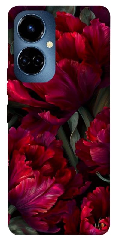 Чехол itsPrint Passion flower для TECNO Camon 19 (CI6n) / 19 Pro (CI8n), цветы, купить оптом с доставкой