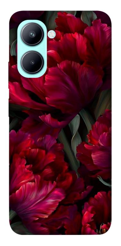 Чехол itsPrint Passion flower для Realme C33, цветы, купить оптом с доставкой